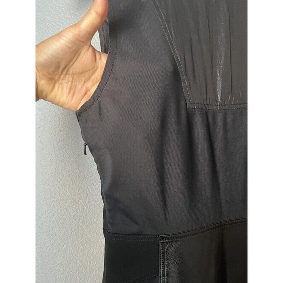 Alexander Wang Size 6 Stretch Black Bodycon Sheer Mini Dress Sidezip - Picture 7 of 9